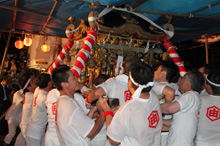 由良姫神社大祭の様子 